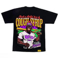 Cough Syrup Baseball Tee Black