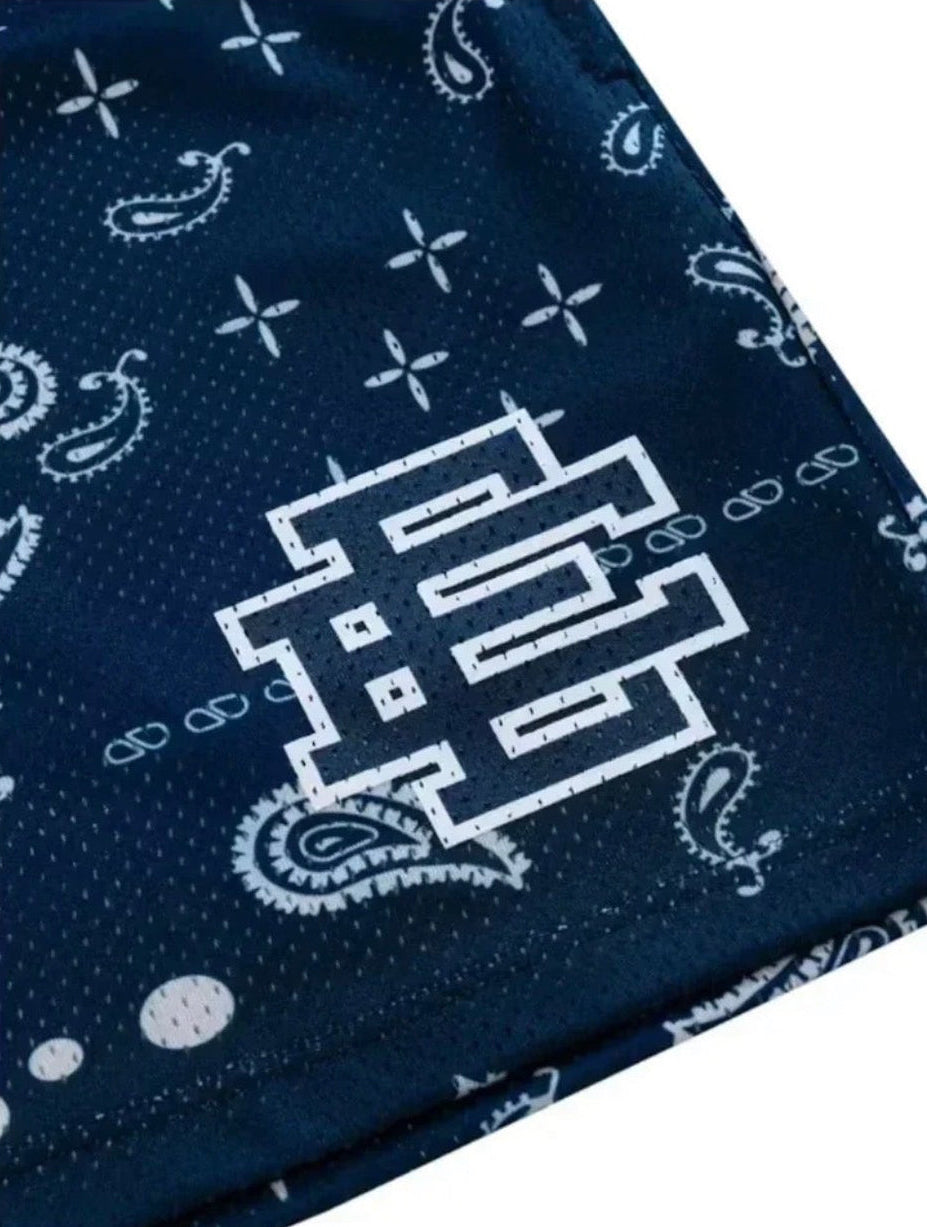 Eric Emanuel EE Basic Core Short SS25 Navy Paisley